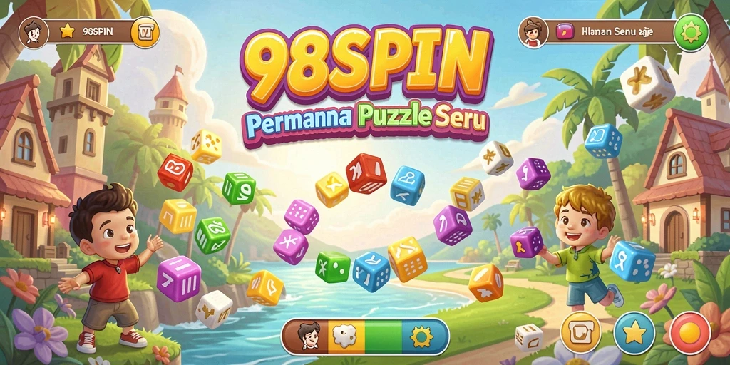 Tampilan gameplay seru dari 98SPIN, penuh warna dan tantangan.