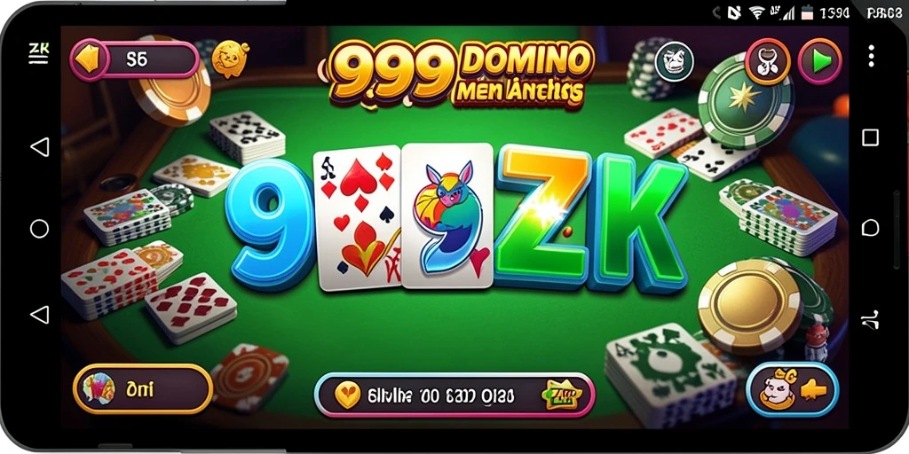 Tampilan gameplay menarik dari 999ZK yang mengasyikkan.