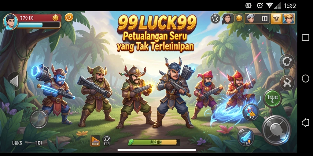 Screenshot 99LUCK99 menampilkan aksi seru dalam petualangan yang mendebarkan.