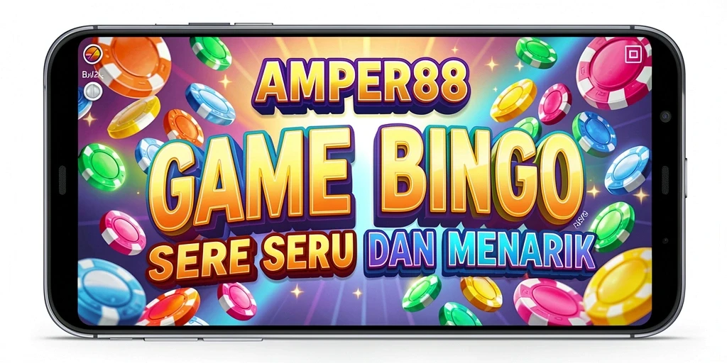 Tampilan layar utama AMPER88 dengan gameplay BINGO yang menarik.