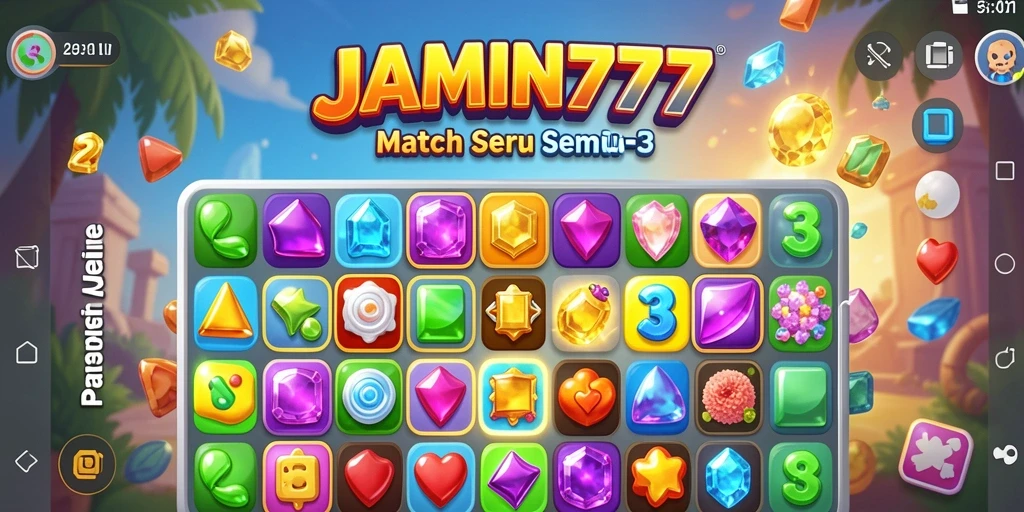 Tangkapan layar utama dari gameplay seru JAMIN777.