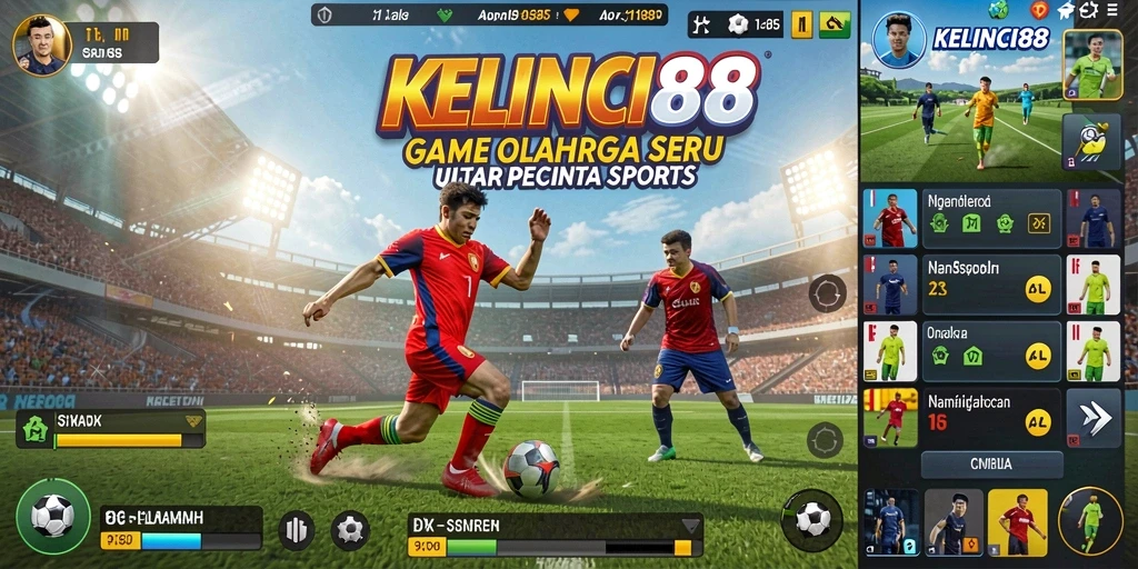 Tampilan menarik dari permainan olahraga KELINCI88 yang menegangkan.