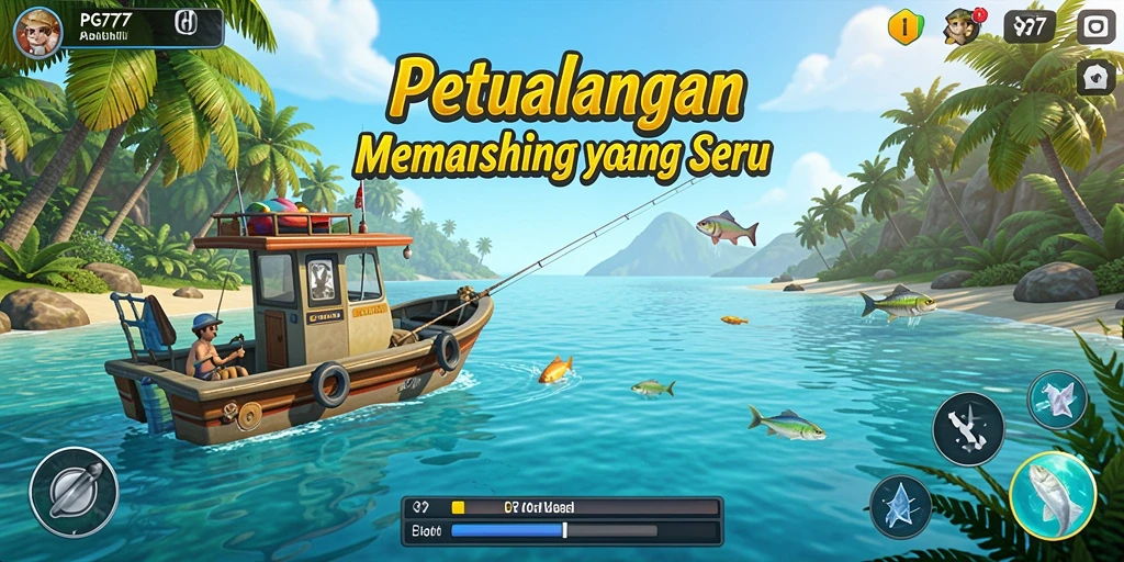 Tangkapan ikan yang menakjubkan di PG777, siap untuk menangkap lebih banyak.