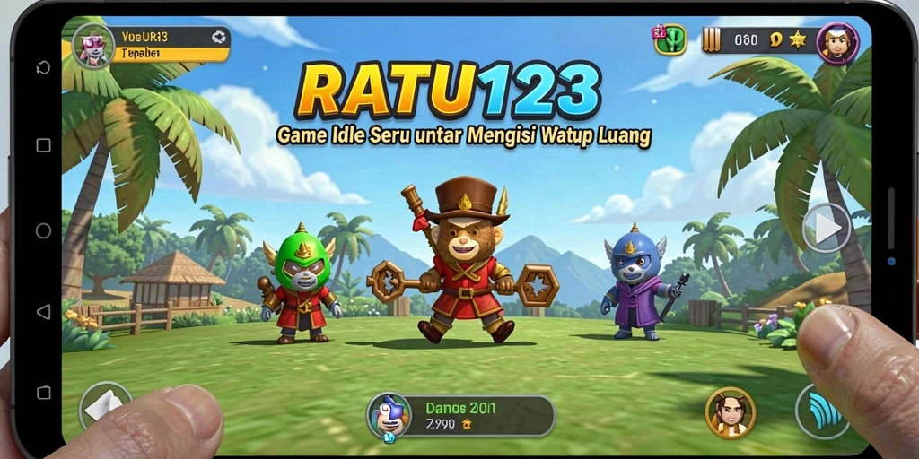 Screenshot gameplay <strong>RATU123</strong> menampilkan pengelolaan kerajaan yang menyenangkan.