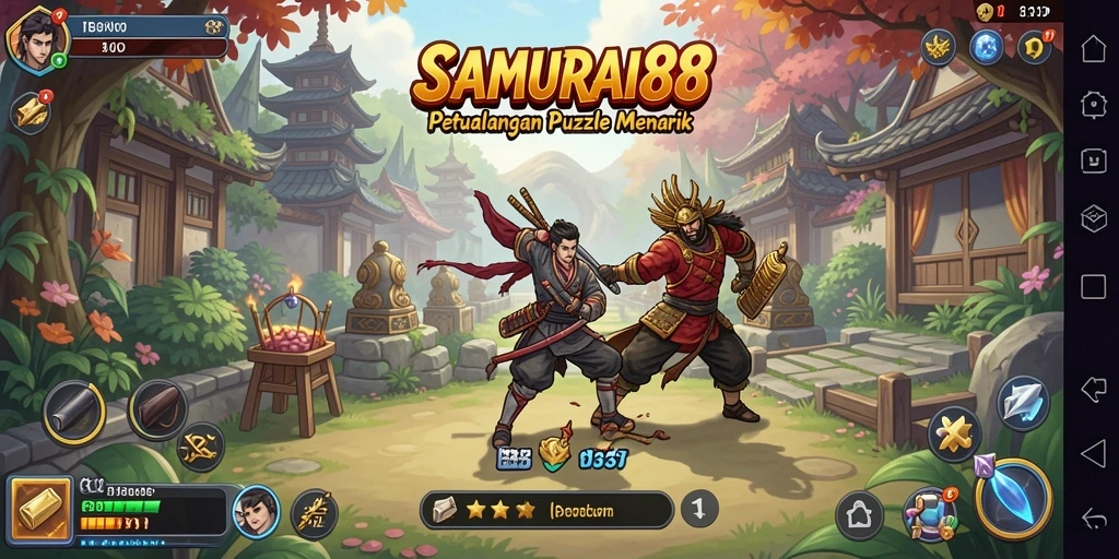 Tampilan gameplay SAMURAI88 yang memukau dan penuh tantangan.