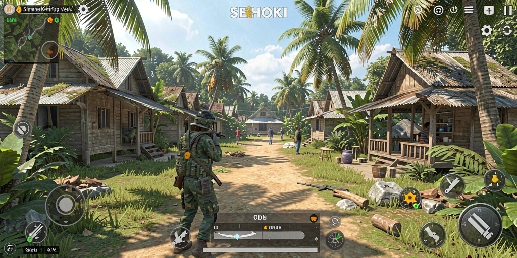 Screenshot SEHOKI menampilkan gameplay yang seru dan mendalam.