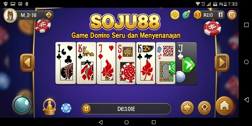 Tampilan gameplay seru dan interaktif di SOJU88.