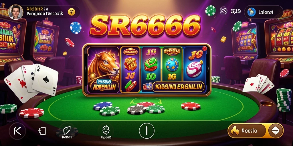 Tampilan gameplay menarik di SR6666 dengan berbagai permainan Kasino.