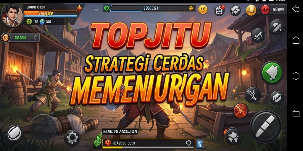Tampilan menarik dan gameplay menegangkan dalam strategi TOPJITU.