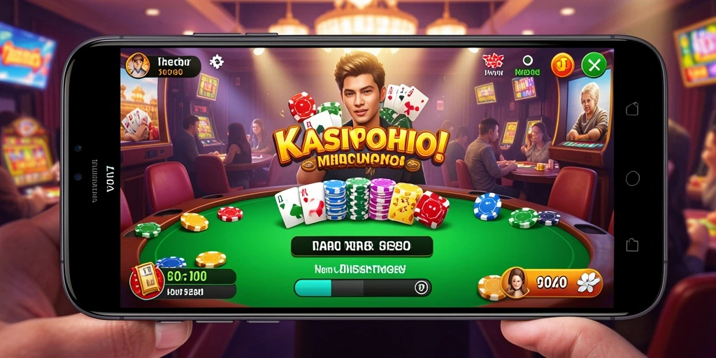 Screenshot gameplay V07 yang menampilkan aksi seru permainan Kasino.
