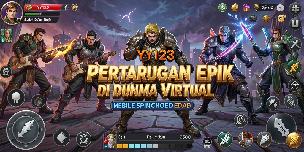 Gameplay YY123 menampilkan pertarungan seru dengan kualitas visual menakjubkan.